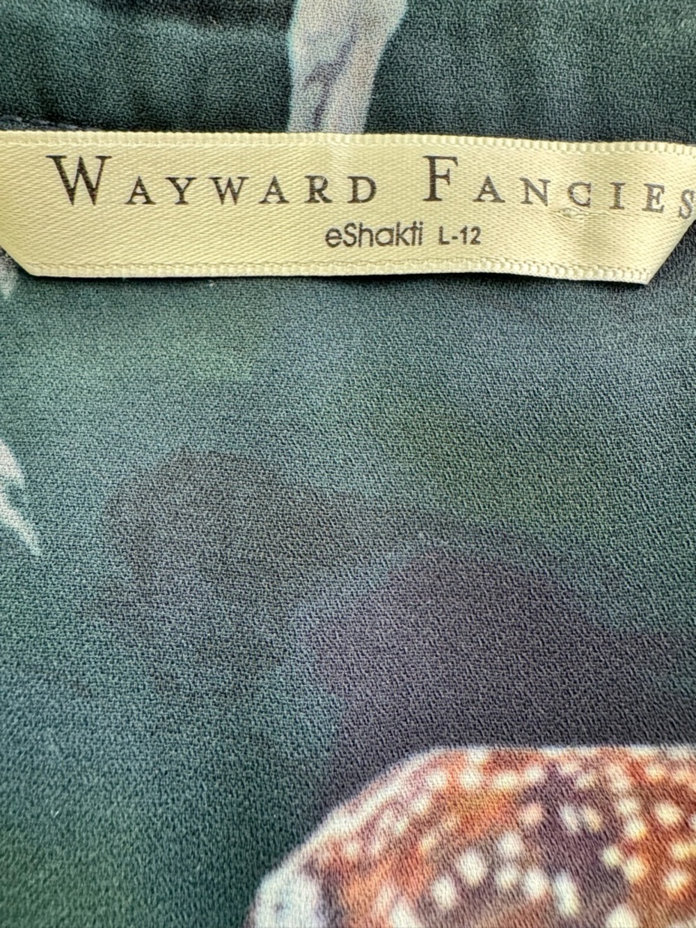 Wayward Fancies Woodland Animal Print Tunic
Dress L-12 Boho Cottagecore - Picture 3 of 8